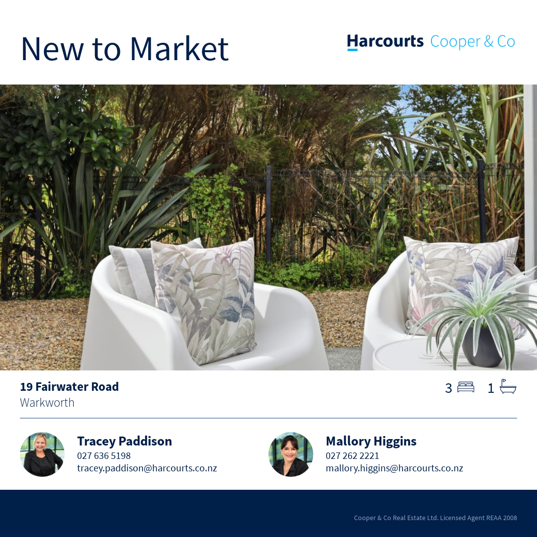 Harcourts Cooper & Co Real Estate Facebook ad