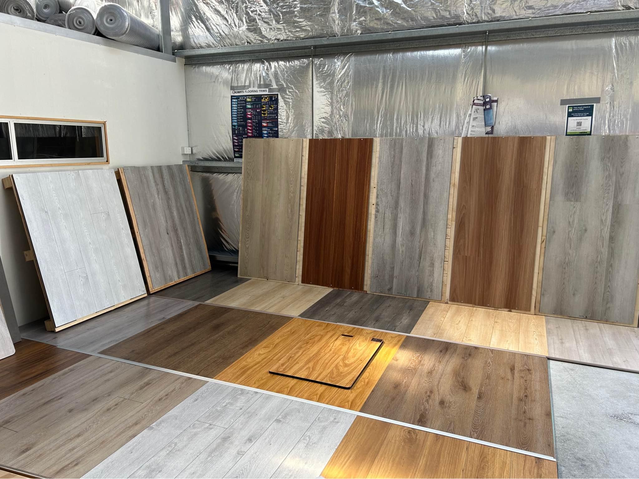 Paul Chen Facebook ad: 7mm waterproof hybrid flooring /slip resistance R10