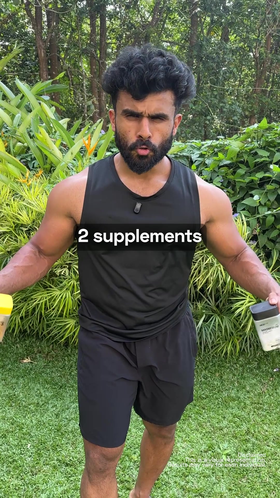 Ace Blend Facebook ad: Max Magnesium & Outshine Omega-3