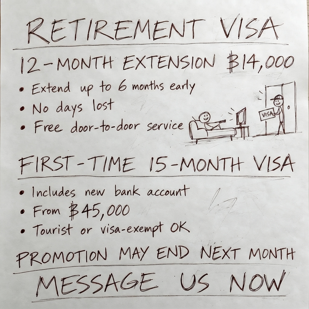 THAI VISA CENTRE - visa agent Facebook ad: Chat on Messenger