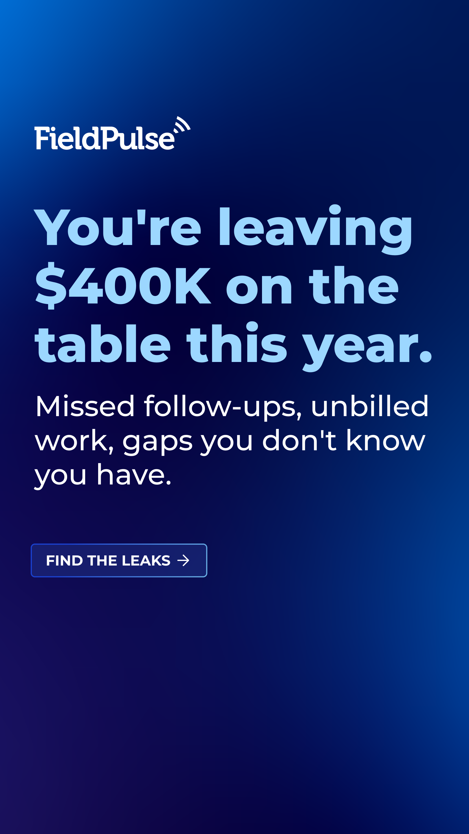 FieldPulse Facebook ad