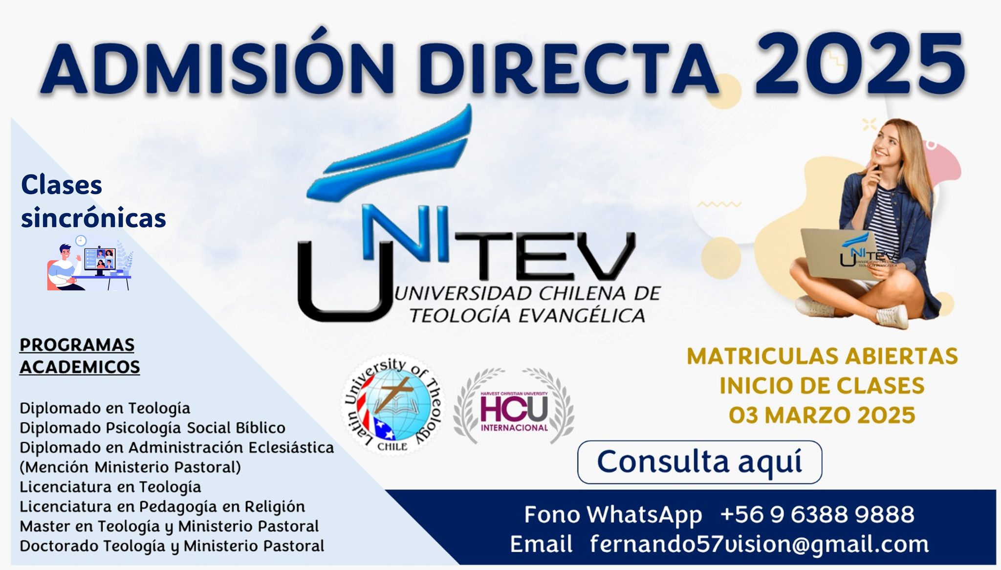 Unitev Sedes de Lutusa y CELA Facebook ad: Ministerio para la Educación Teológica