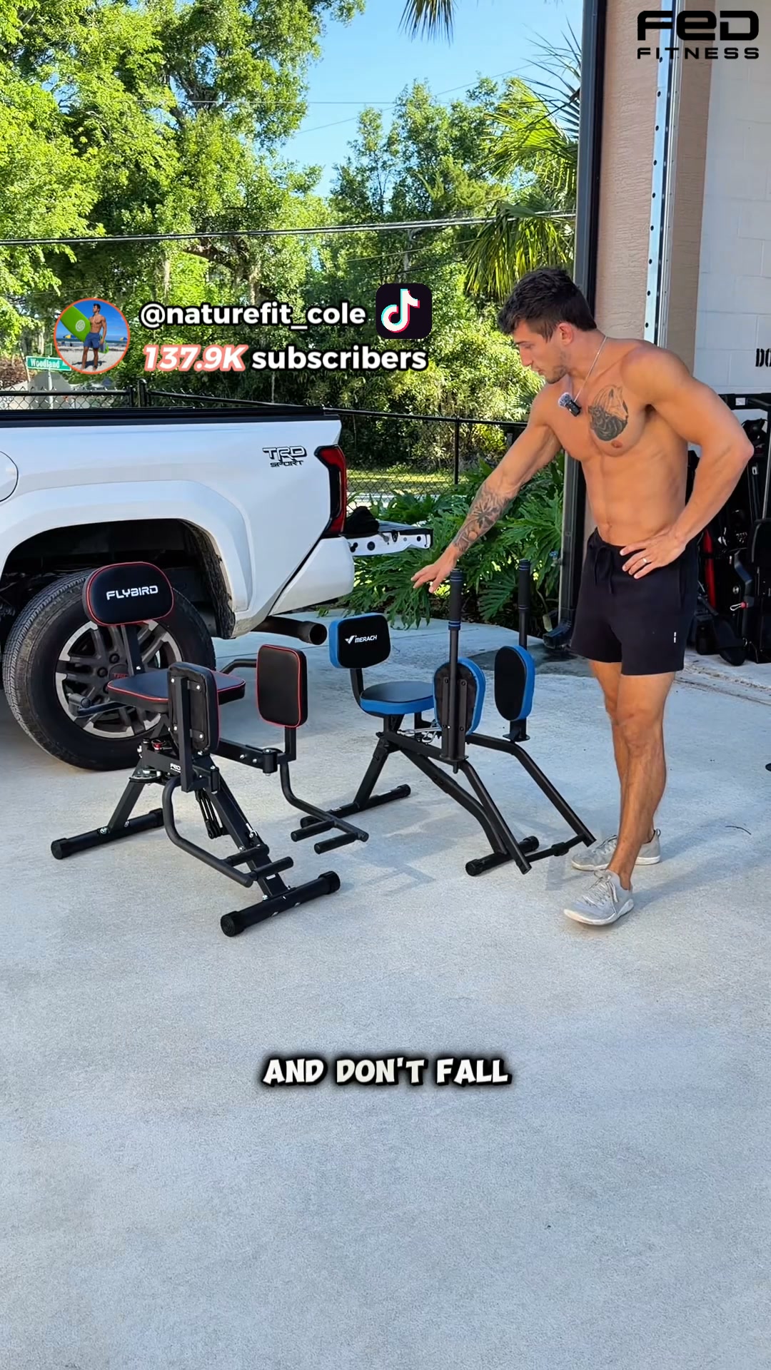 FED Fitness Facebook ad: 2-in-1 Hip Abductor & Adductor Machine