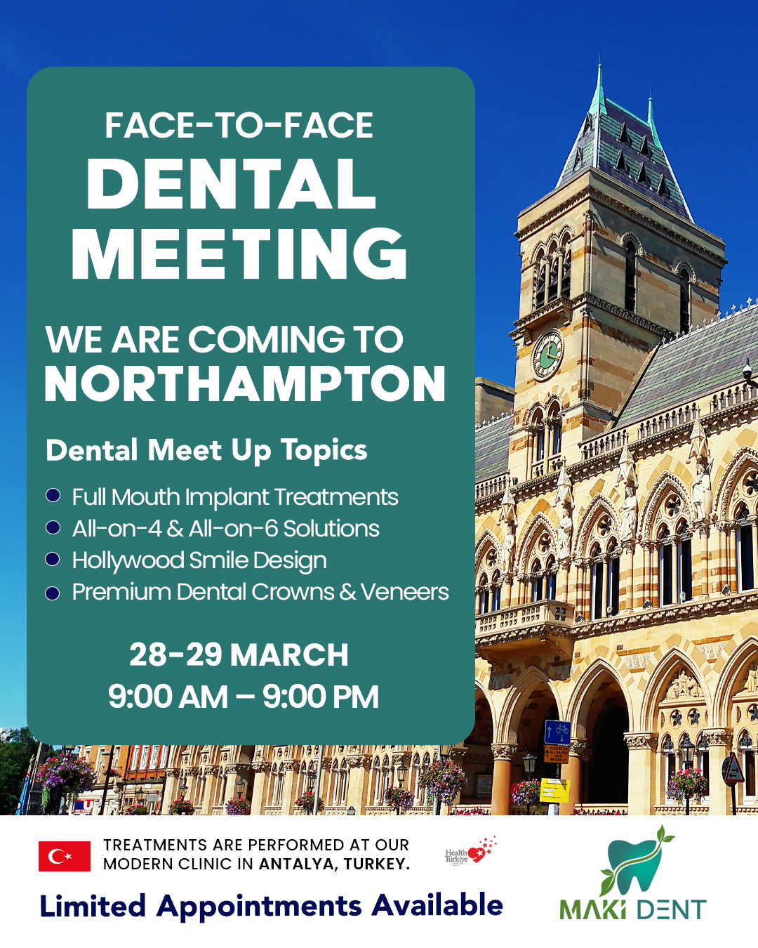 Makident Dental Clinic Facebook ad