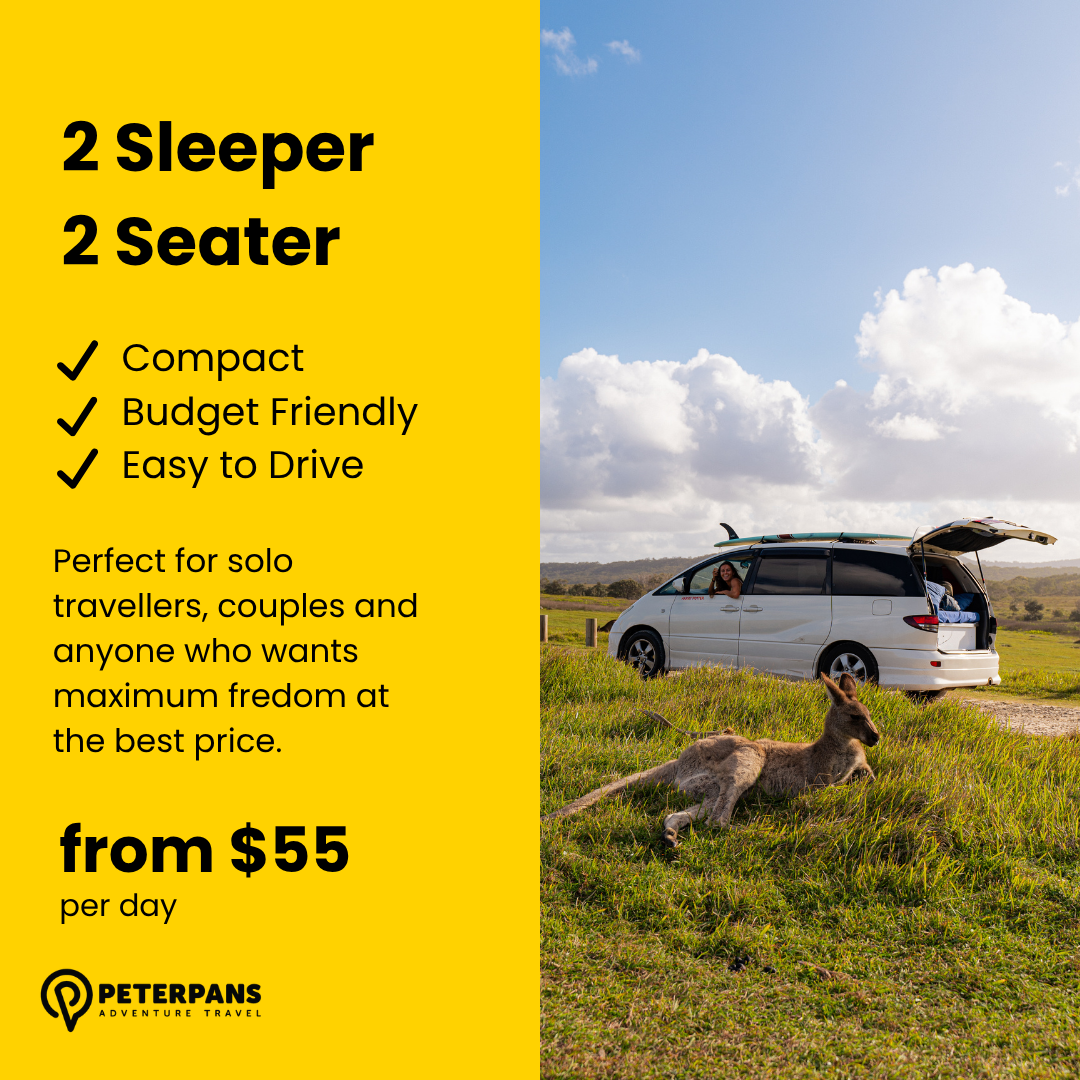 Peterpans Adventure Travel Facebook ad: The open road is calling.