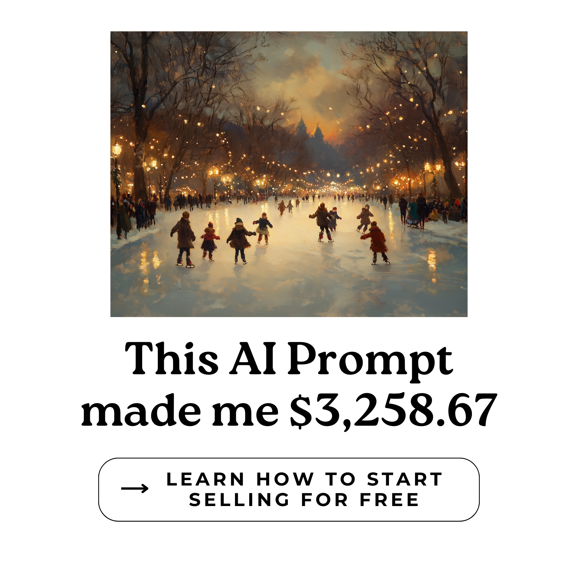 AI Art Sellers Collective Facebook ad