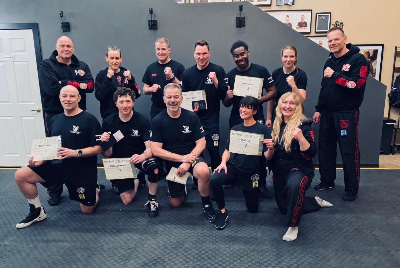 TalonPoint Defence Facebook ad: FREE Adult Krav Maga Trial Class