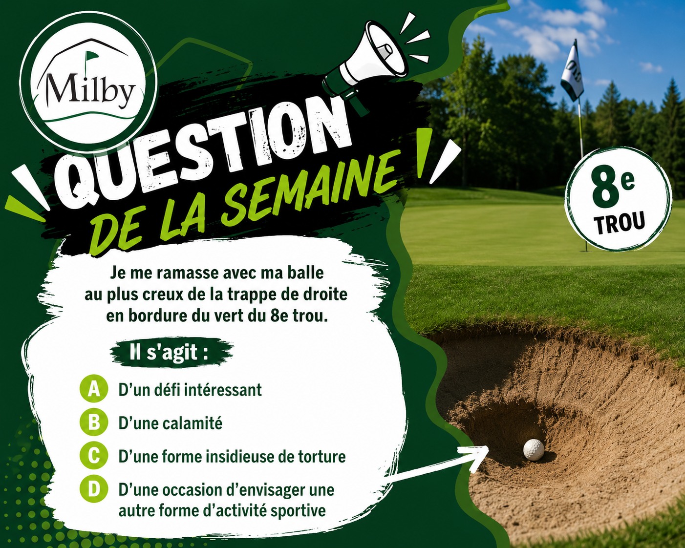Club de golf Milby Facebook ad: Club de golf Milby (@golfmilby) • Instagram photos and…