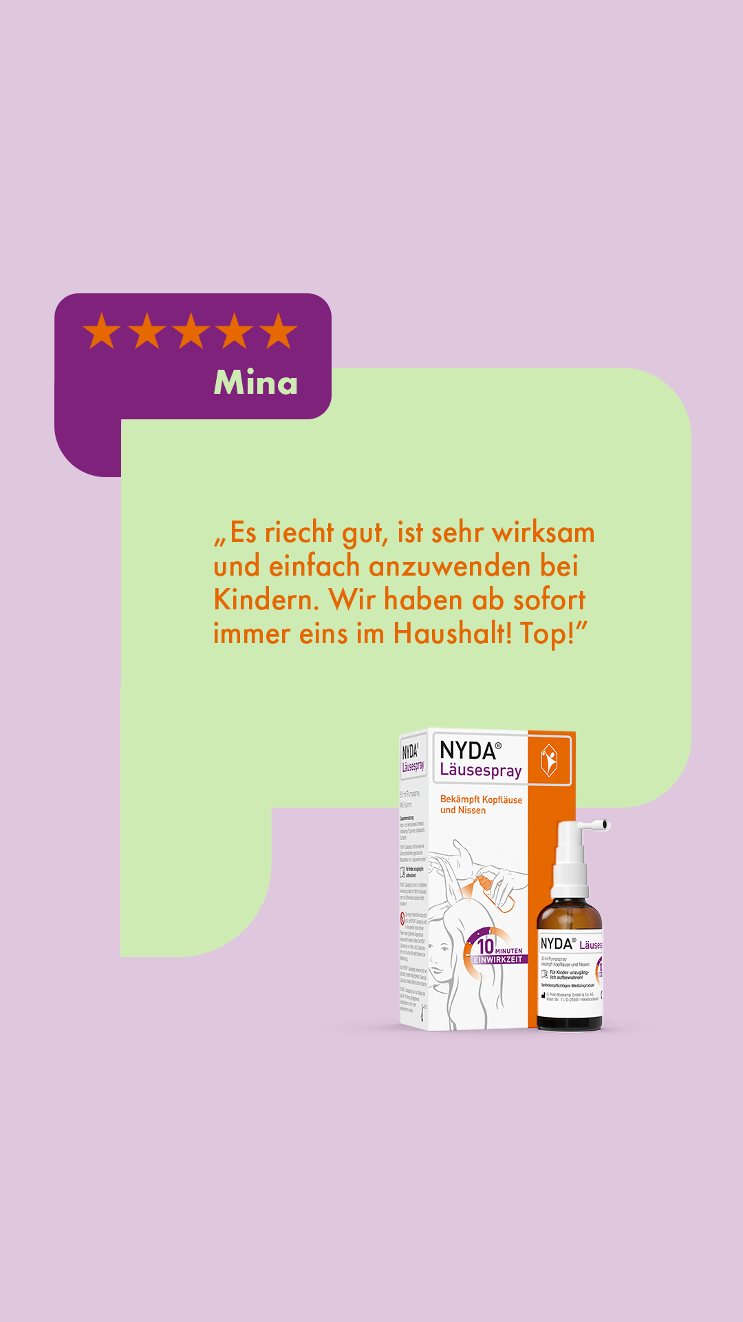 NYDA - das effektive Mittel gegen Läuse und Nissen Facebook ad from Apr 10, 2026