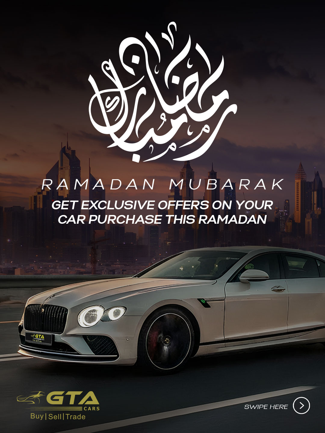 GTA Cars Facebook ad: This Ramadan, enjoy exclusive offers on your car…