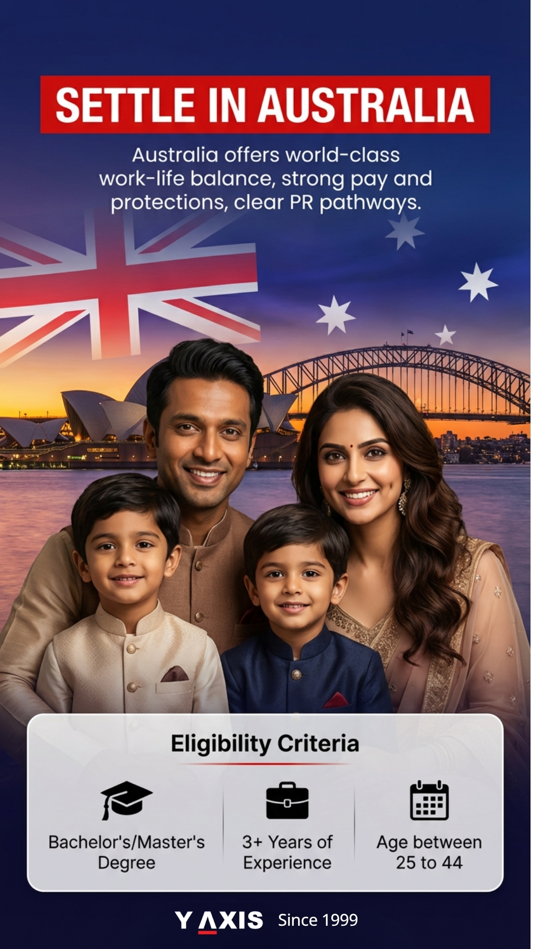 Y-Axis Overseas Facebook ad