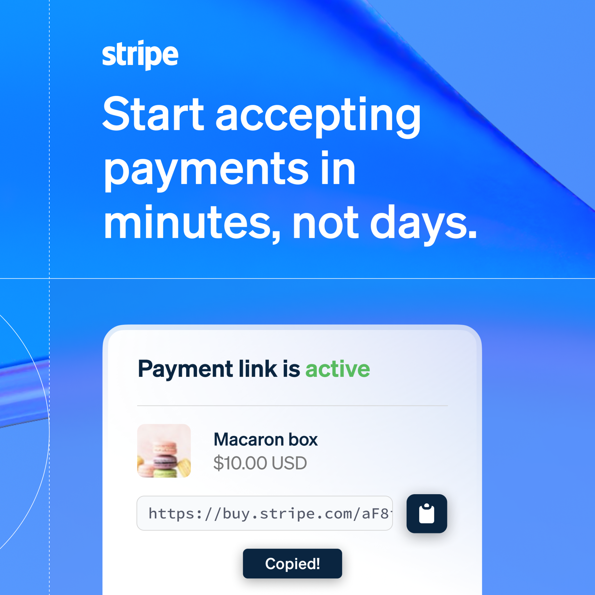 Stripe Facebook ad