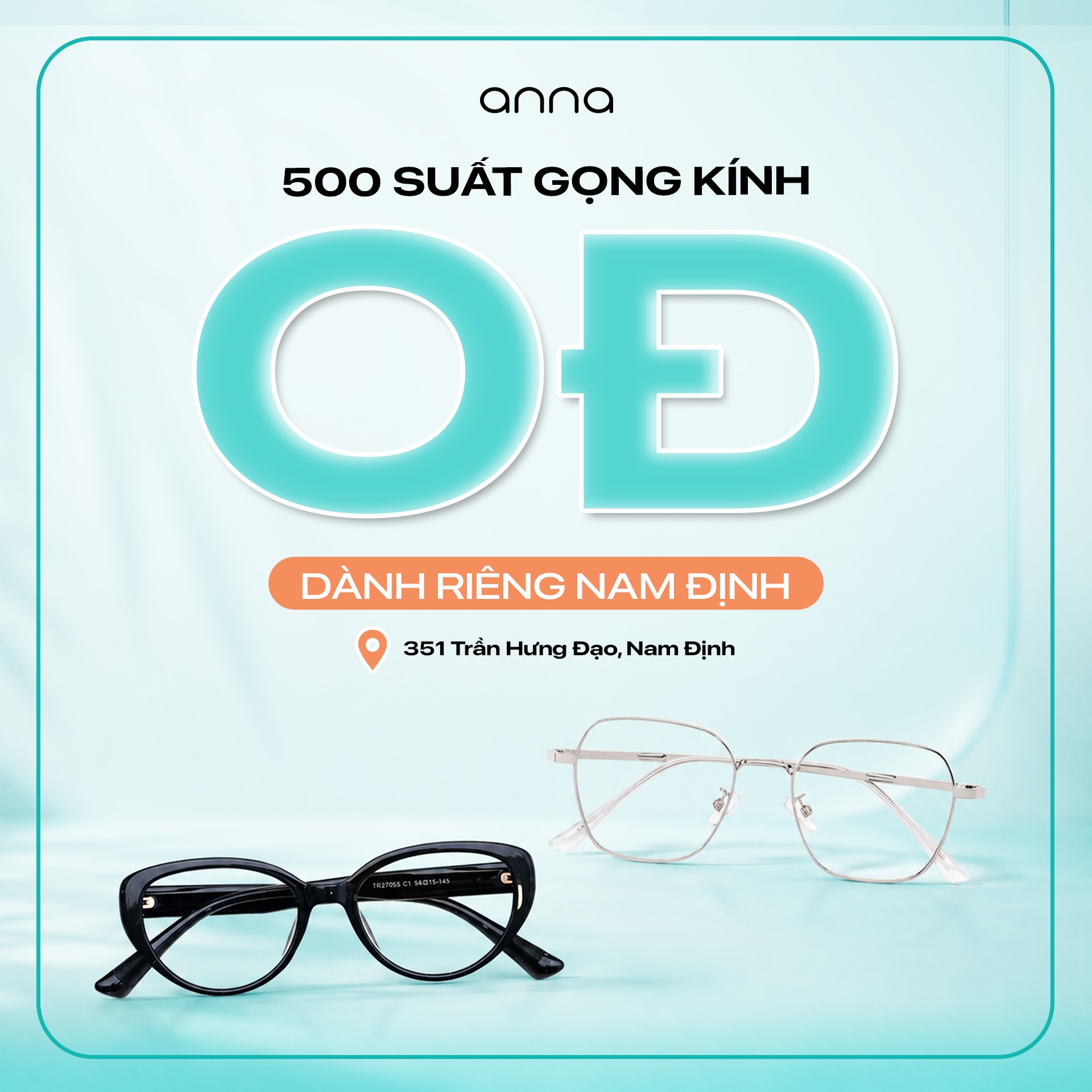 Anna Eyeglasses Facebook ad