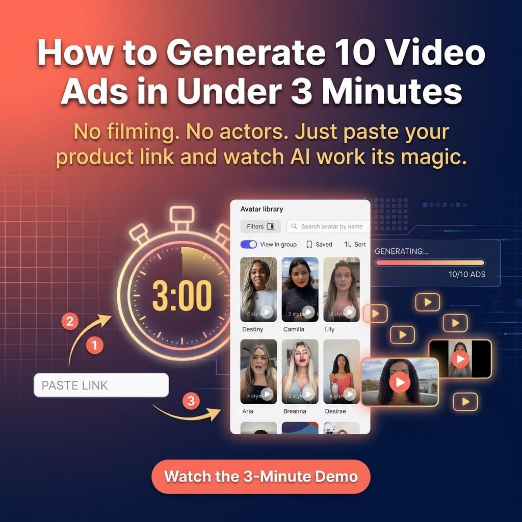 Creatify AI Facebook ad