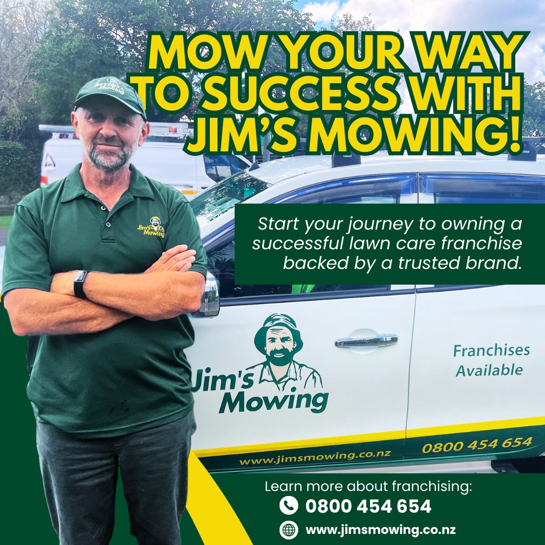 Jim's Mowing New Zealand Facebook ad