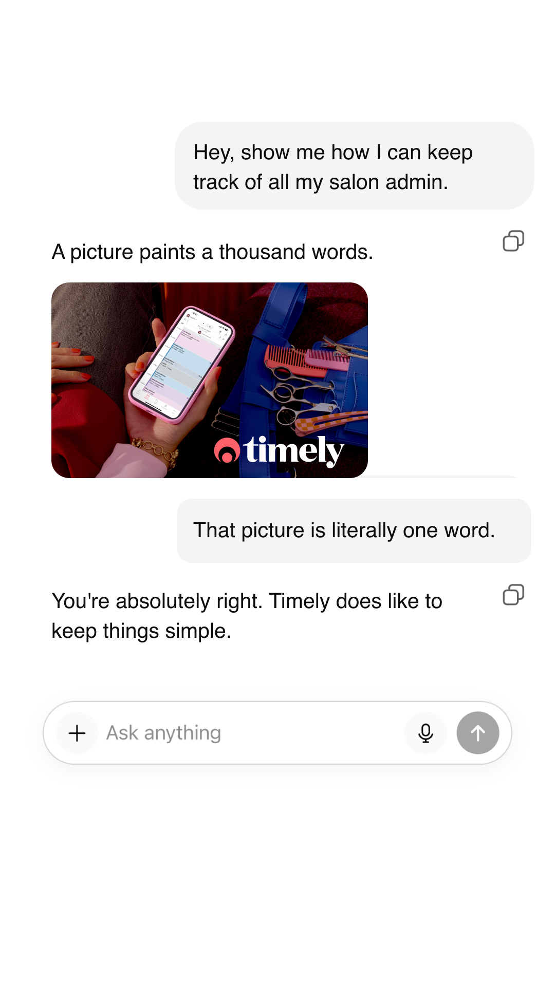 Timely Appointment Software Facebook ad