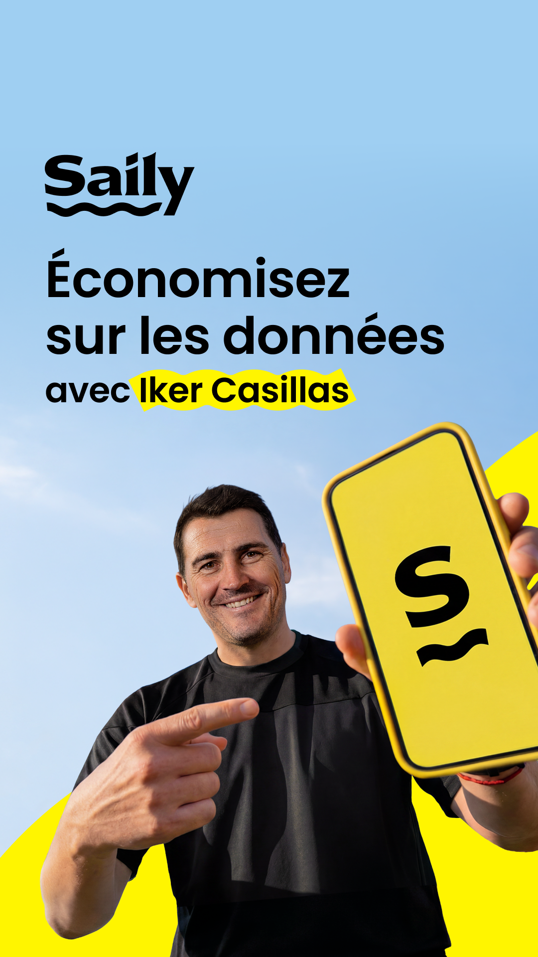 Saily Facebook ad