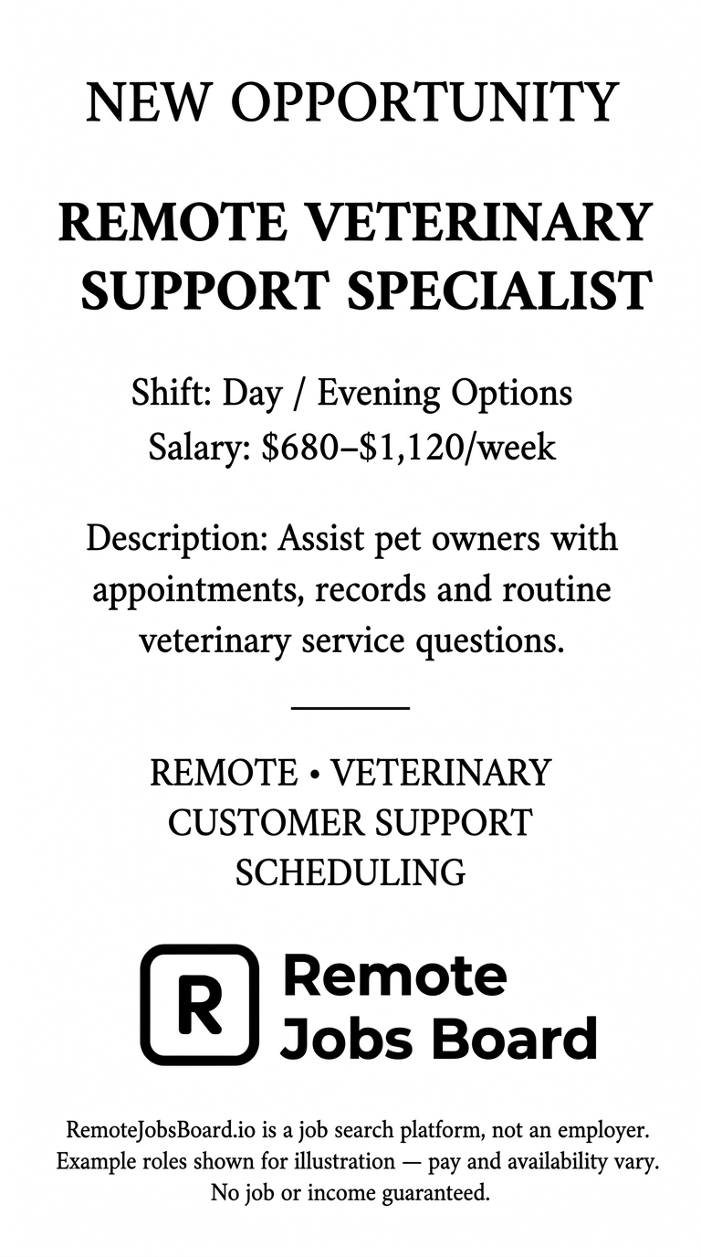Remote Jobs Board - Work From Anywhere Facebook ad