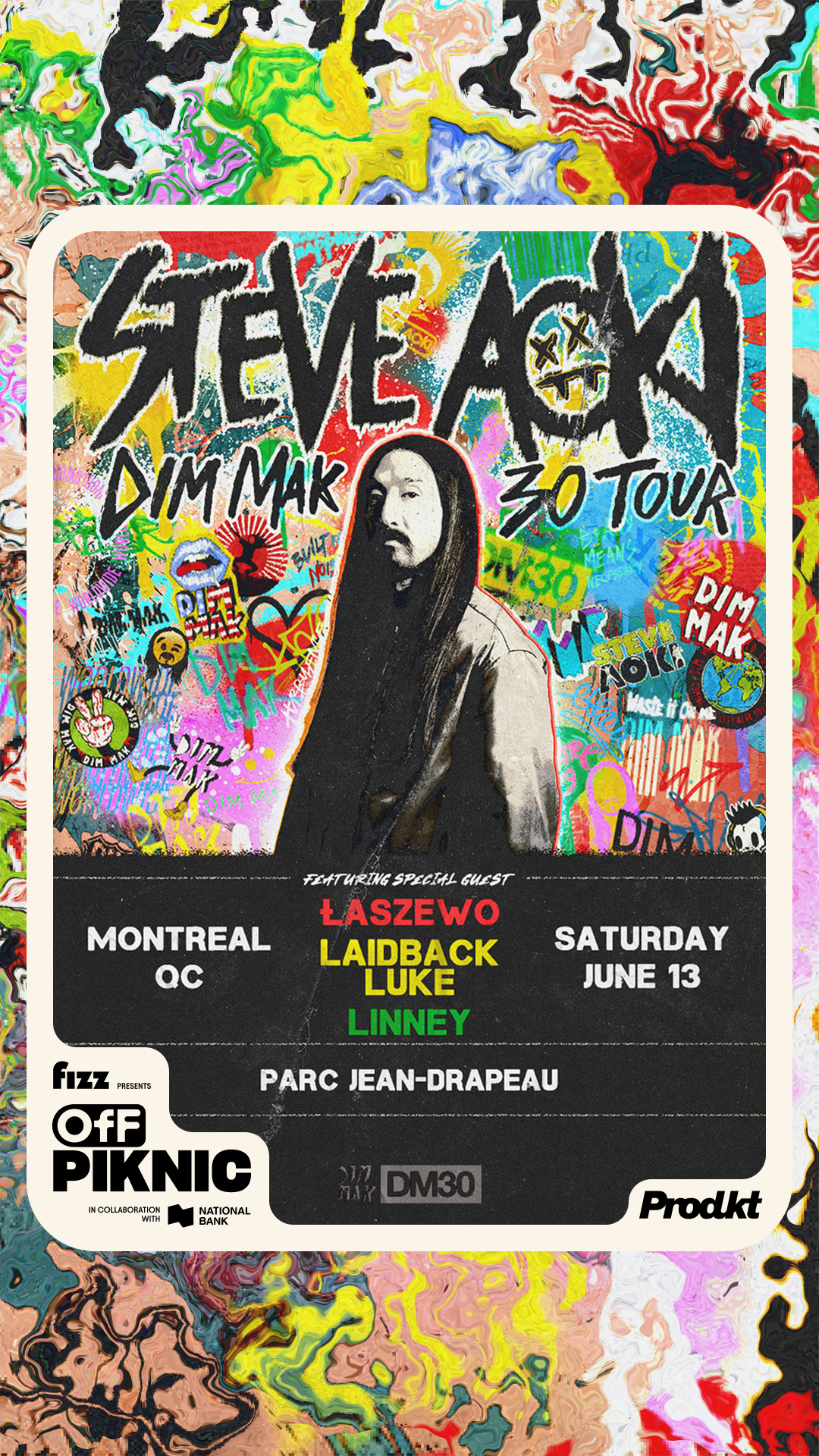 Steve Aoki Facebook ad from Mar 31, 2026