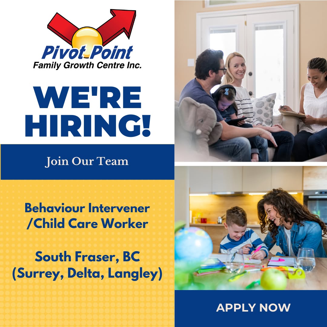 Pivot Point Family Growth Centre - BC Facebook ad