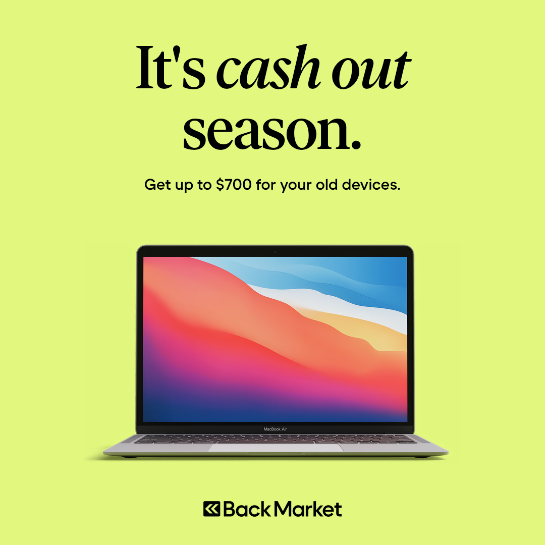 Back Market Facebook ad