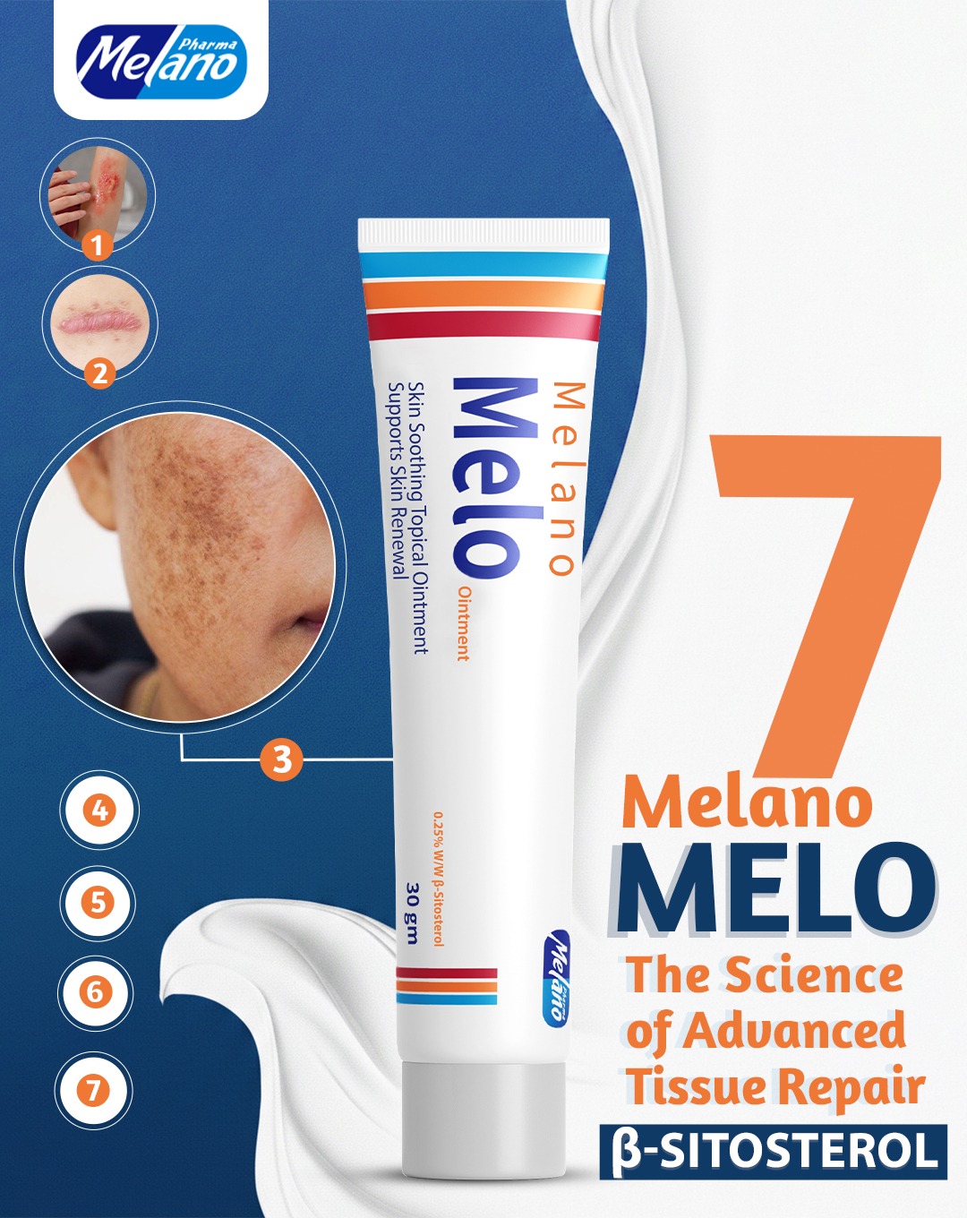 Melano  Pharmaceutical Facebook ad