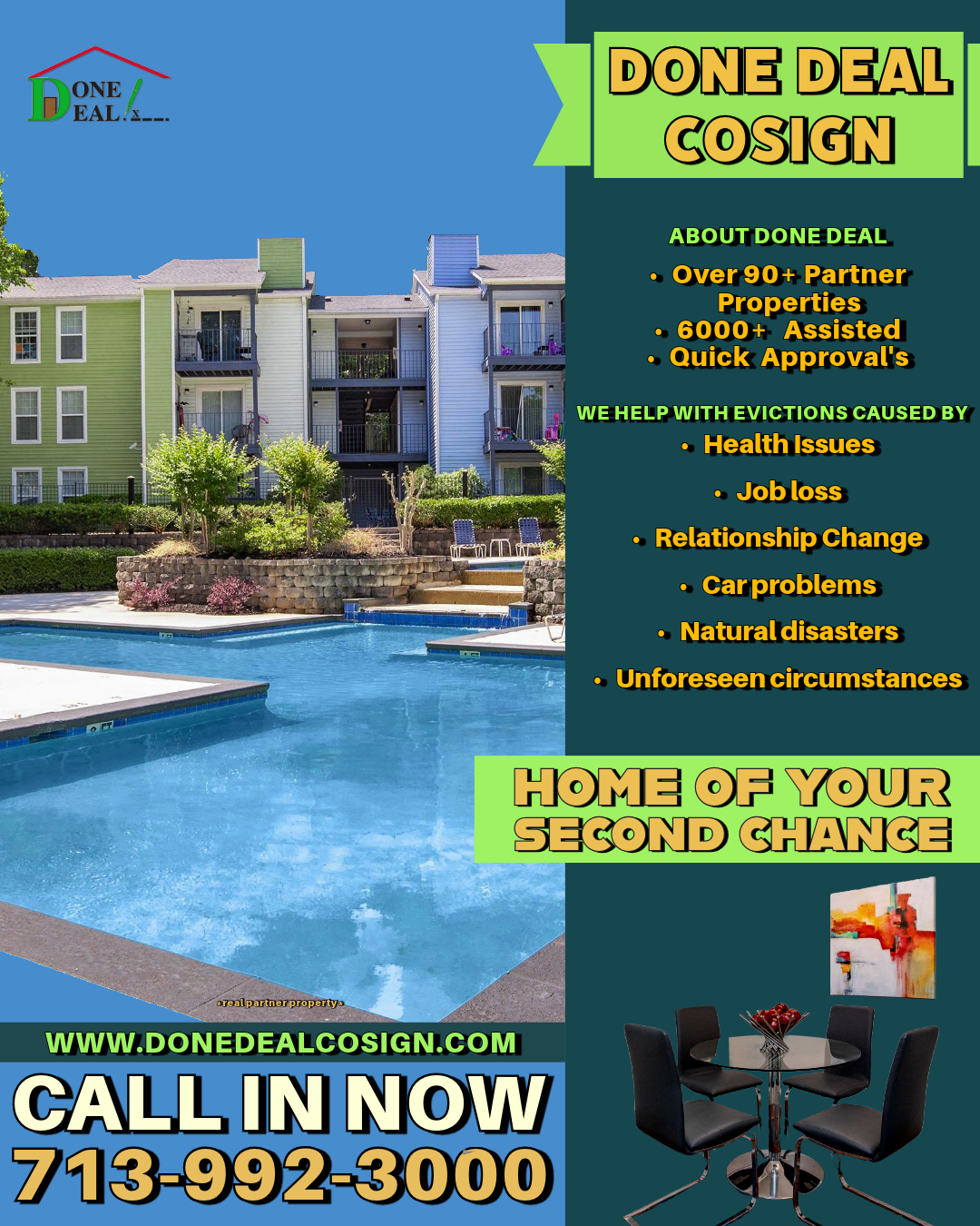 Done Deal Cosign Facebook ad