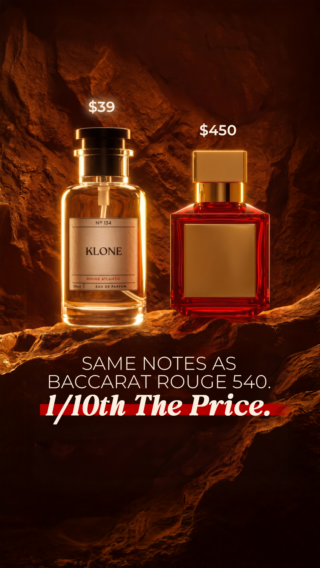 Klone Scents Facebook ad