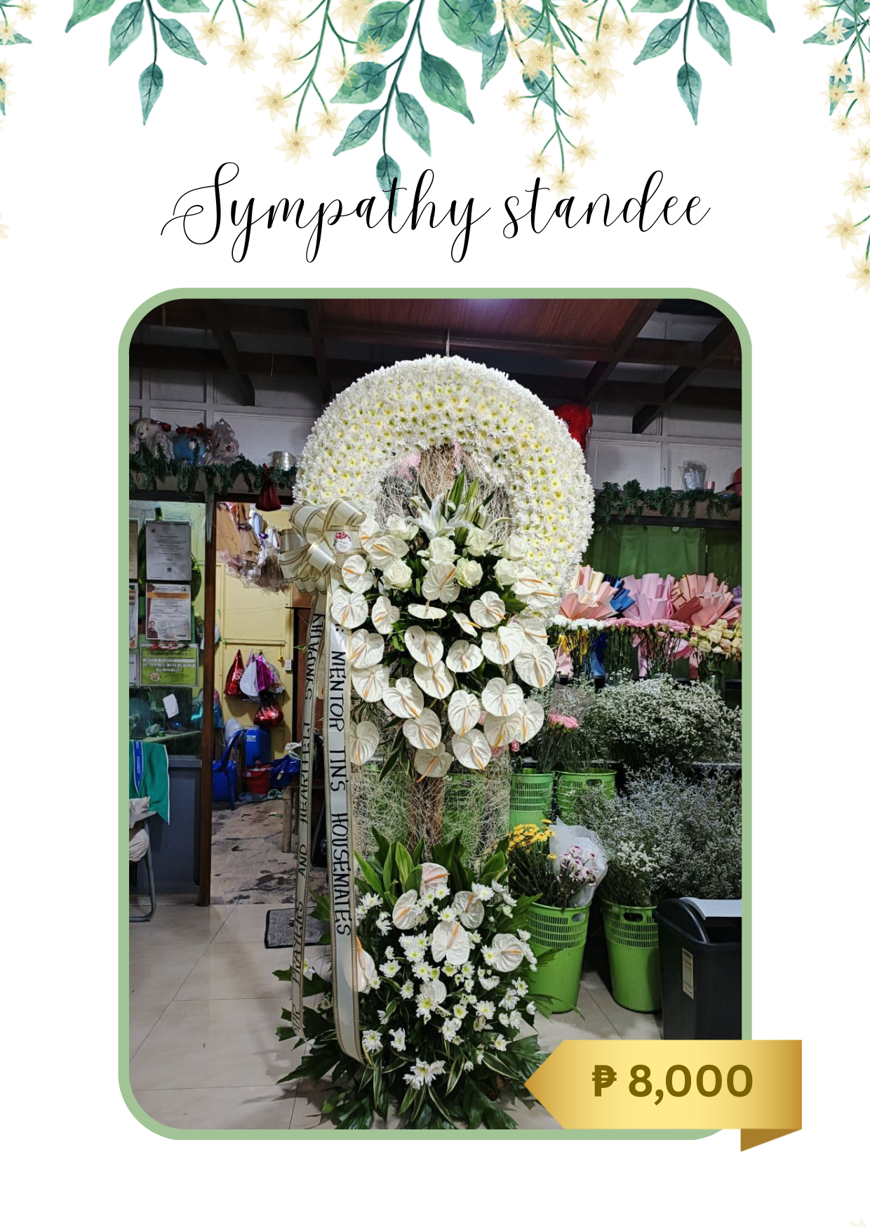 Angie's Florist Facebook ad: Chat with us