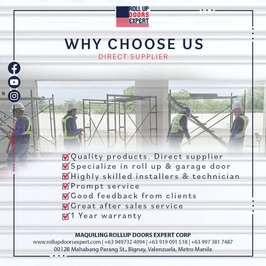 Rollup Doors Expert Facebook ad