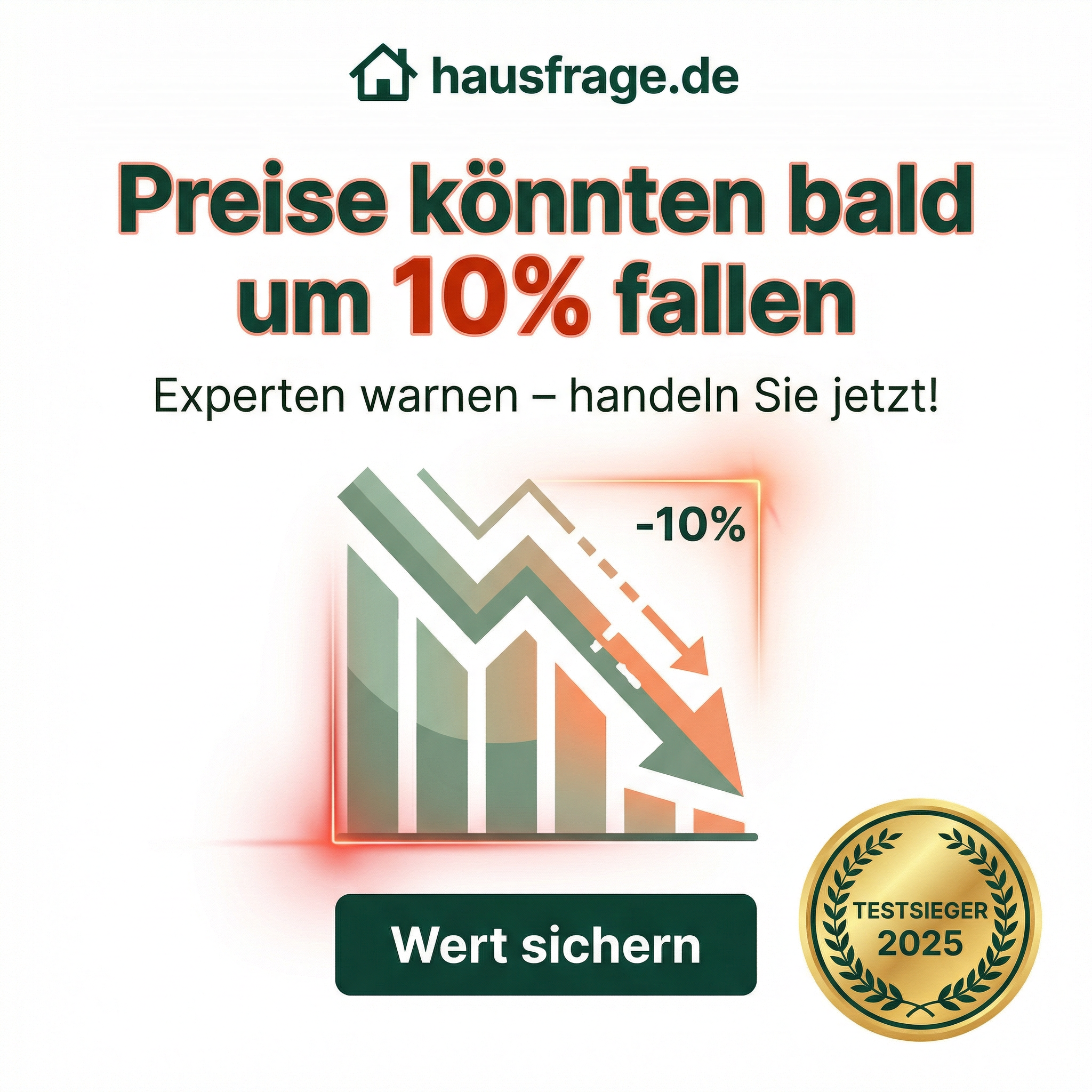 Hausfrage Facebook ad