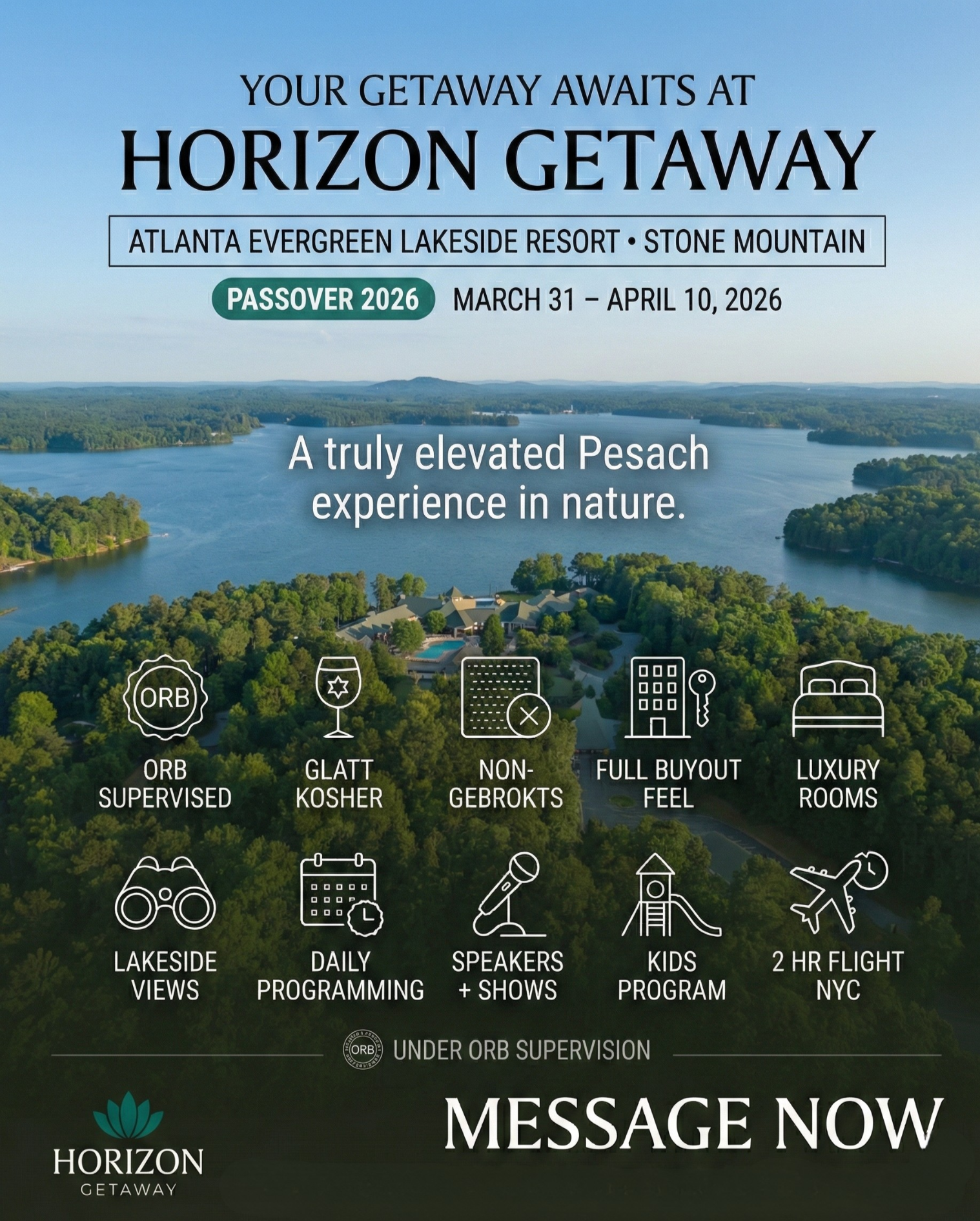 Horizon Getaway Facebook ad