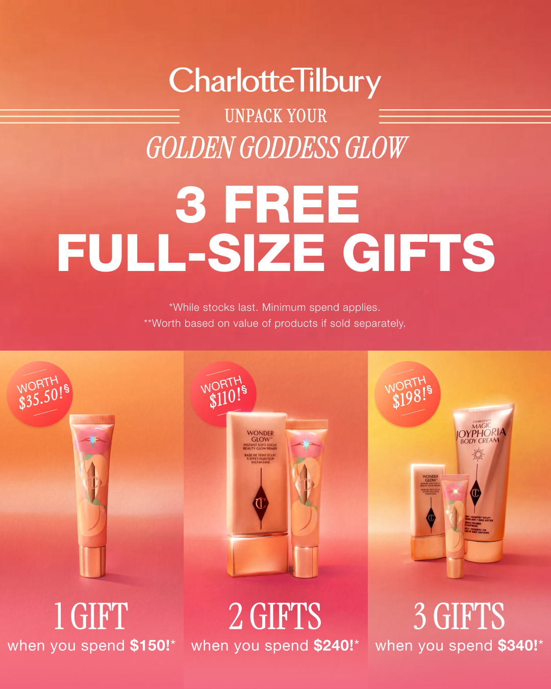 Charlotte Tilbury Facebook ad