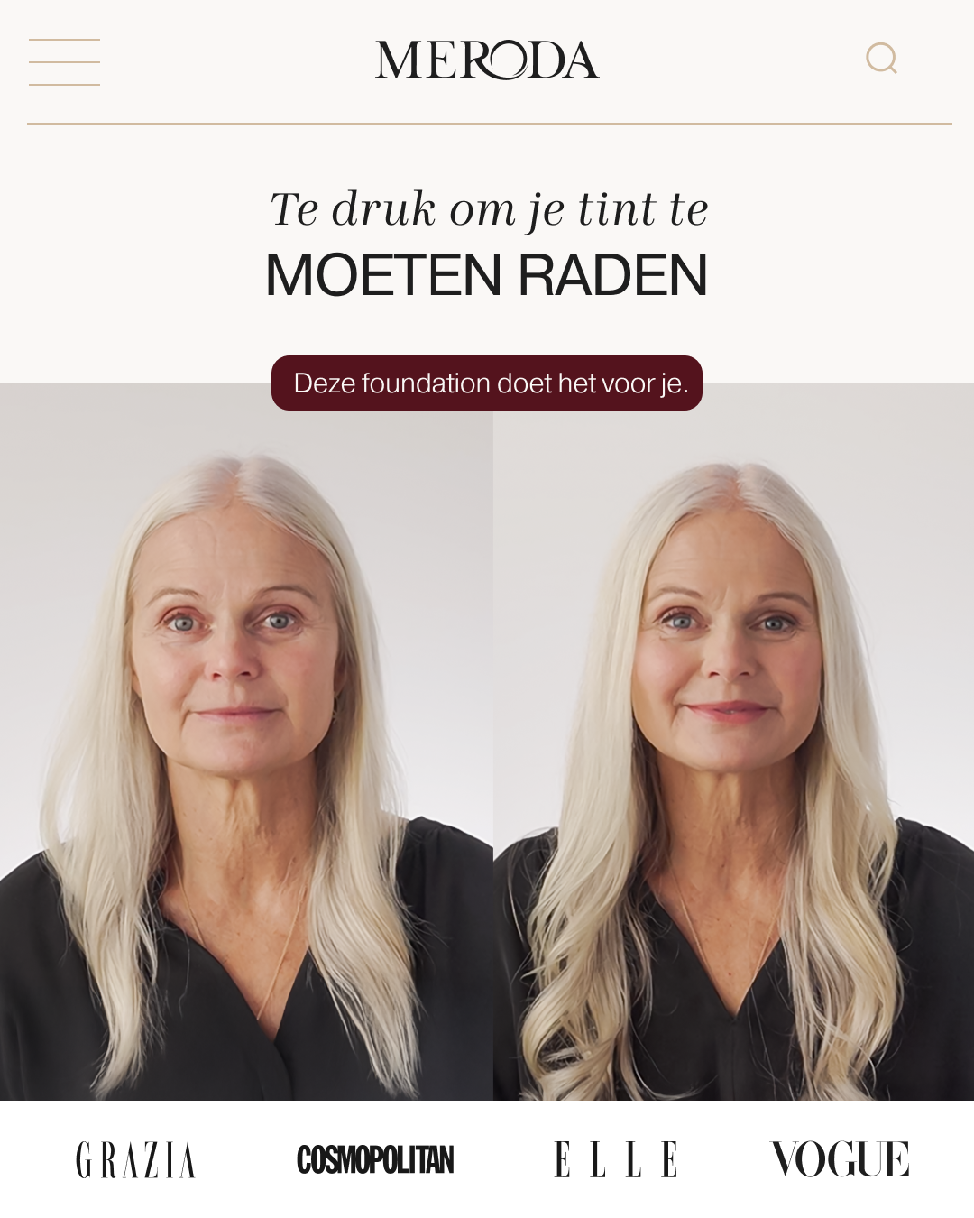 Meroda Cosmetics Facebook ad
