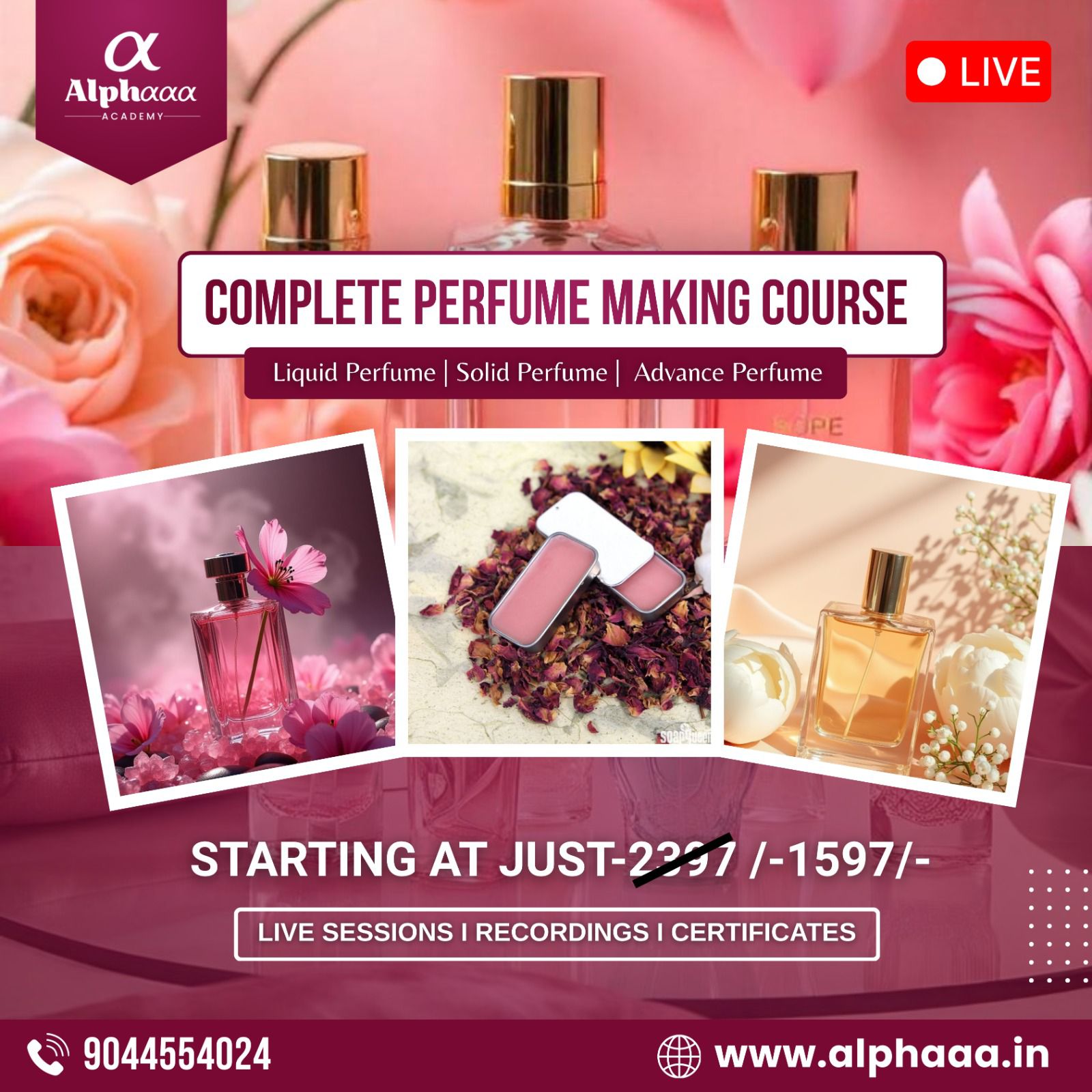 Alphaaa Academy Facebook ad