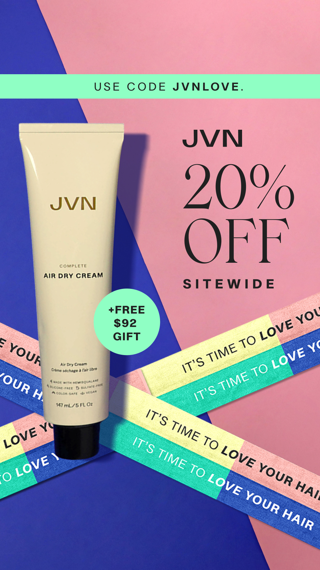 JVN Hair Facebook ad