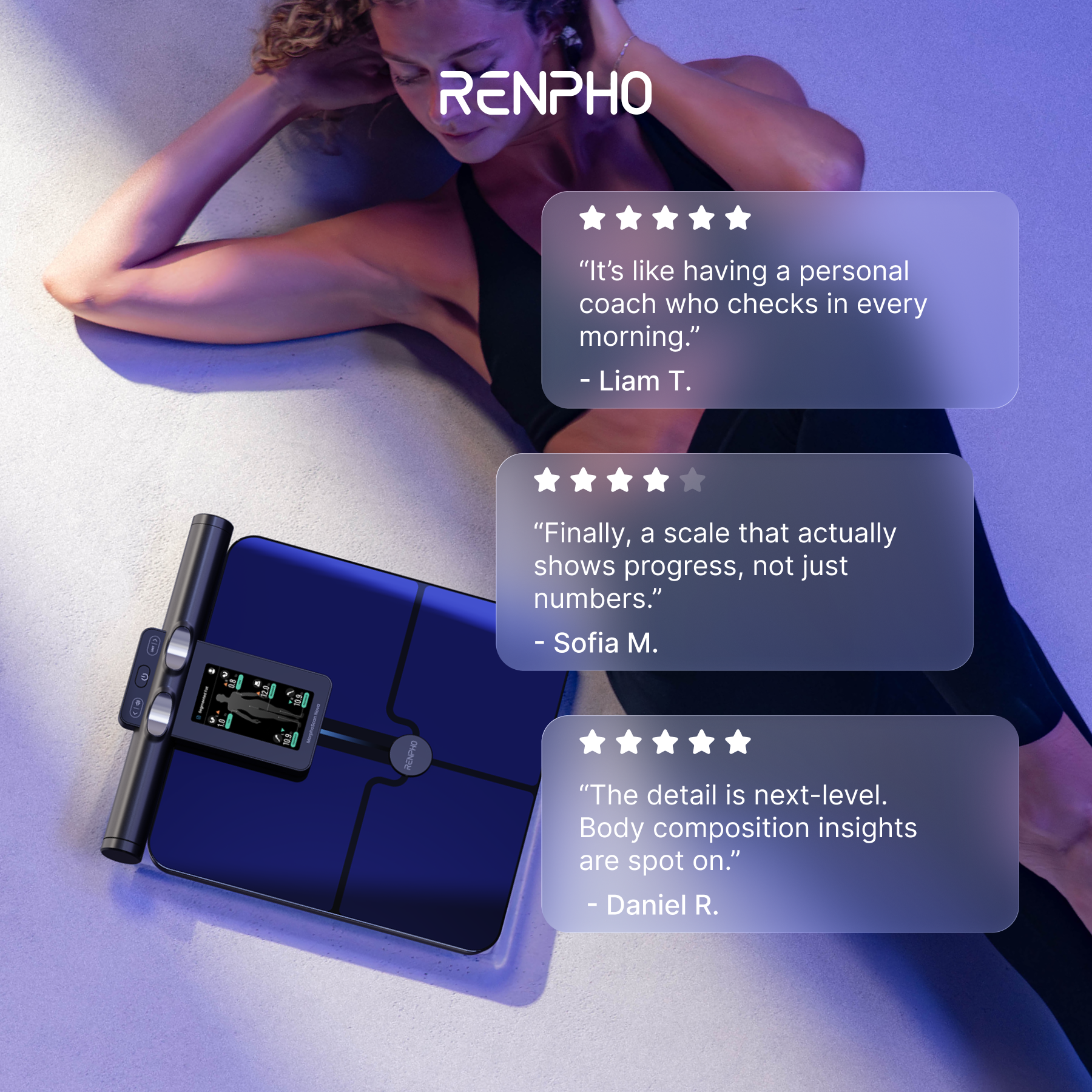 renpho Facebook ad: MorphoScan Nova Analyser