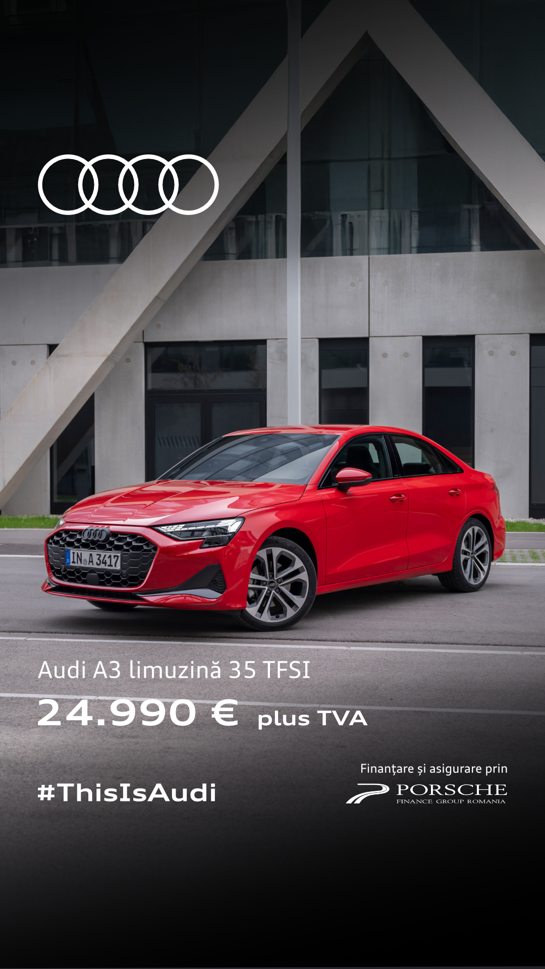 Cybernet Autocenter - Audi Bacau Facebook ad from Jan 23, 2026