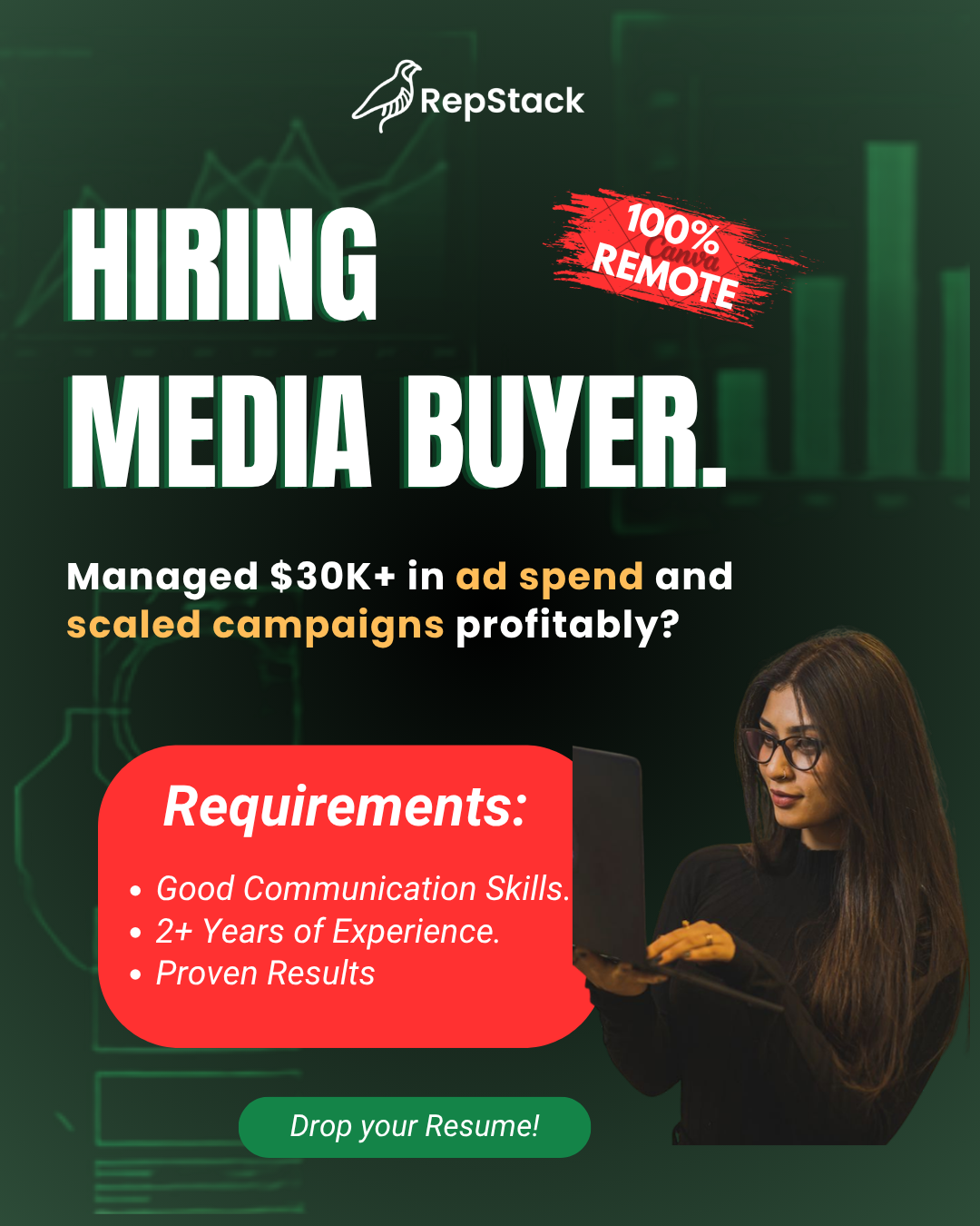 RepStack Facebook ad
