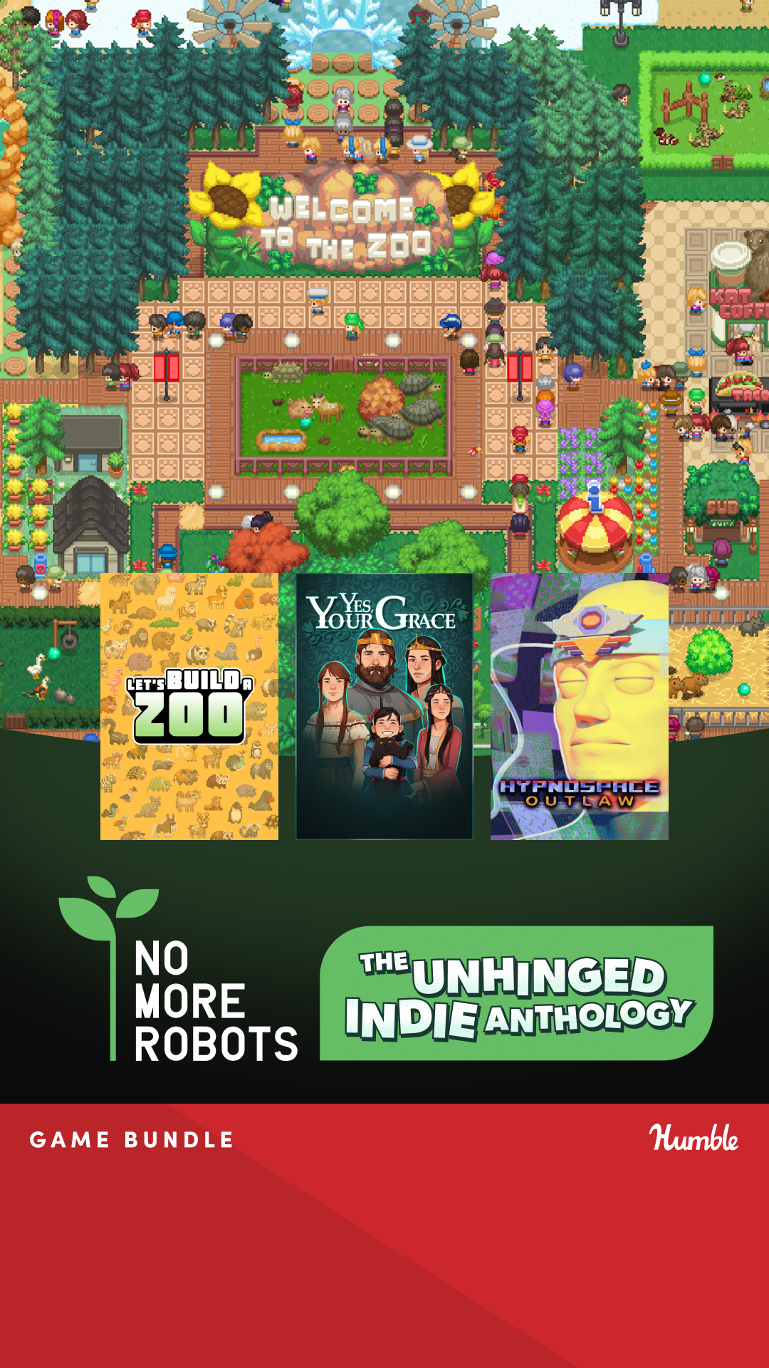 Humble Bundle Facebook ad