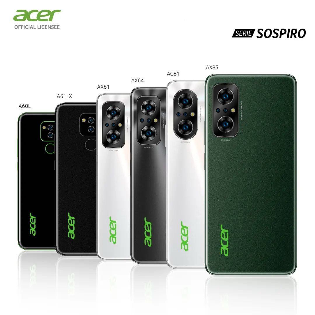 Acer Mobile Latam Facebook ad: Adquiere tu Acer Sospiro en cualquier sucursal Telcel…