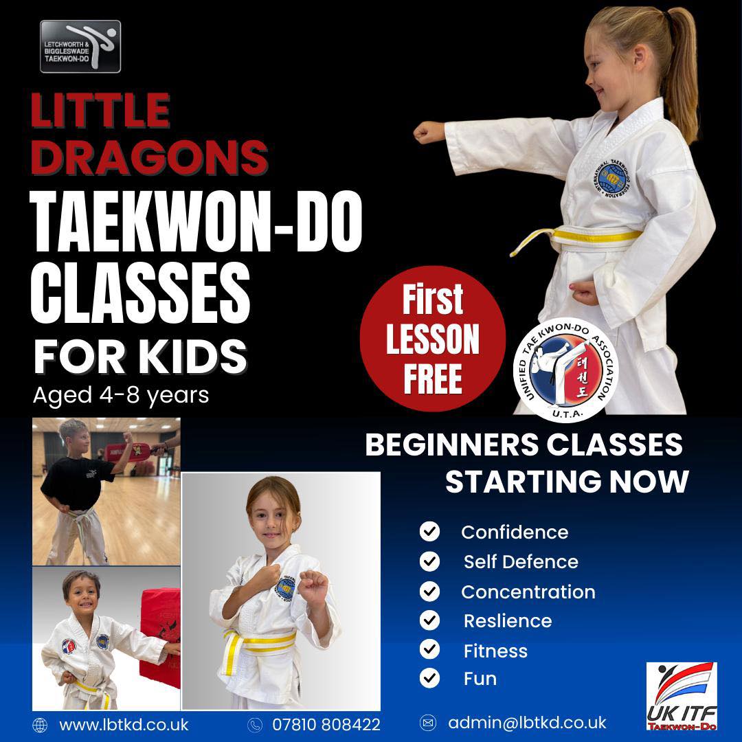 Letchworth & Biggleswade Taekwondo Facebook ad