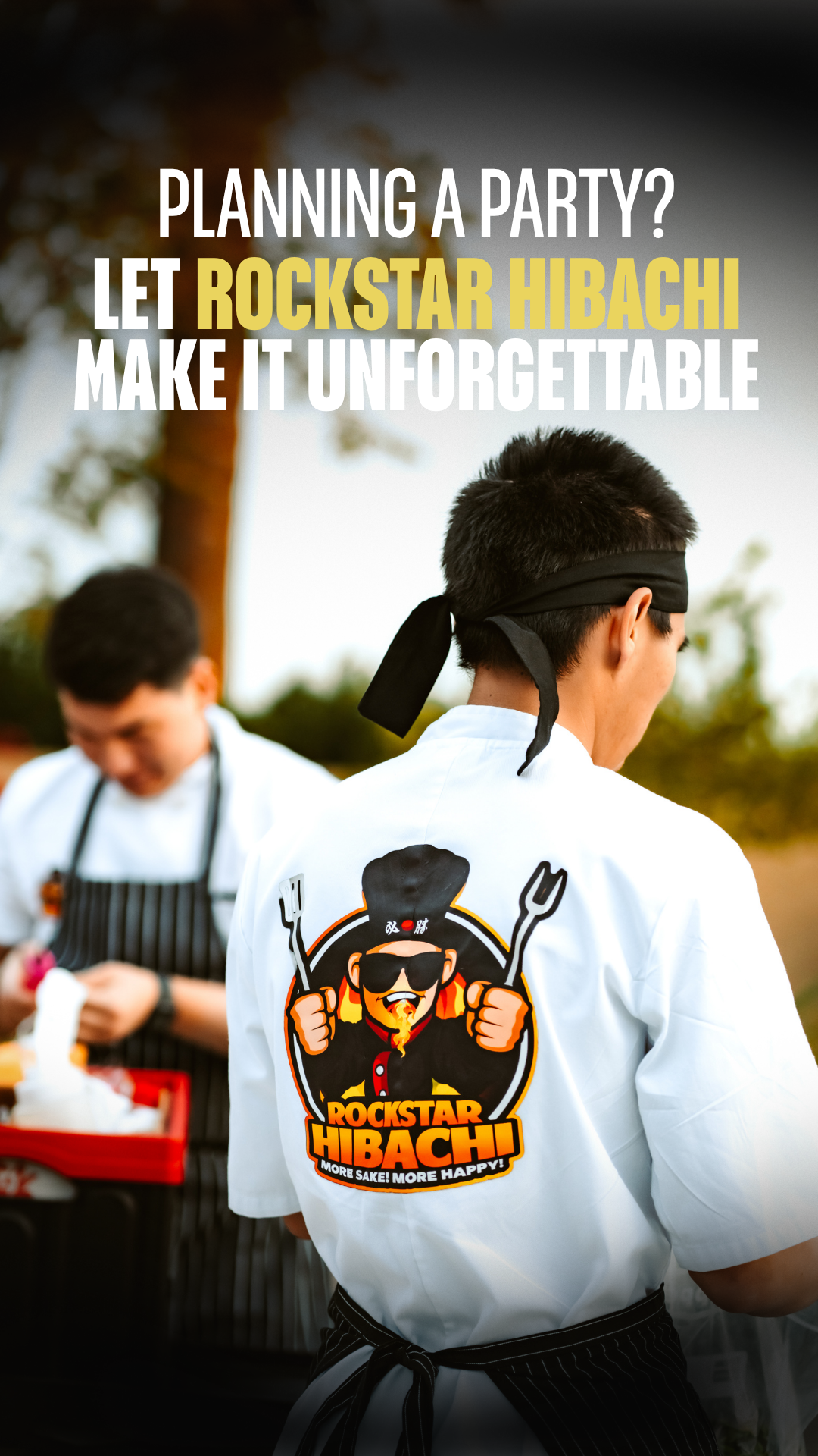 RockStar Hibachi Facebook ad