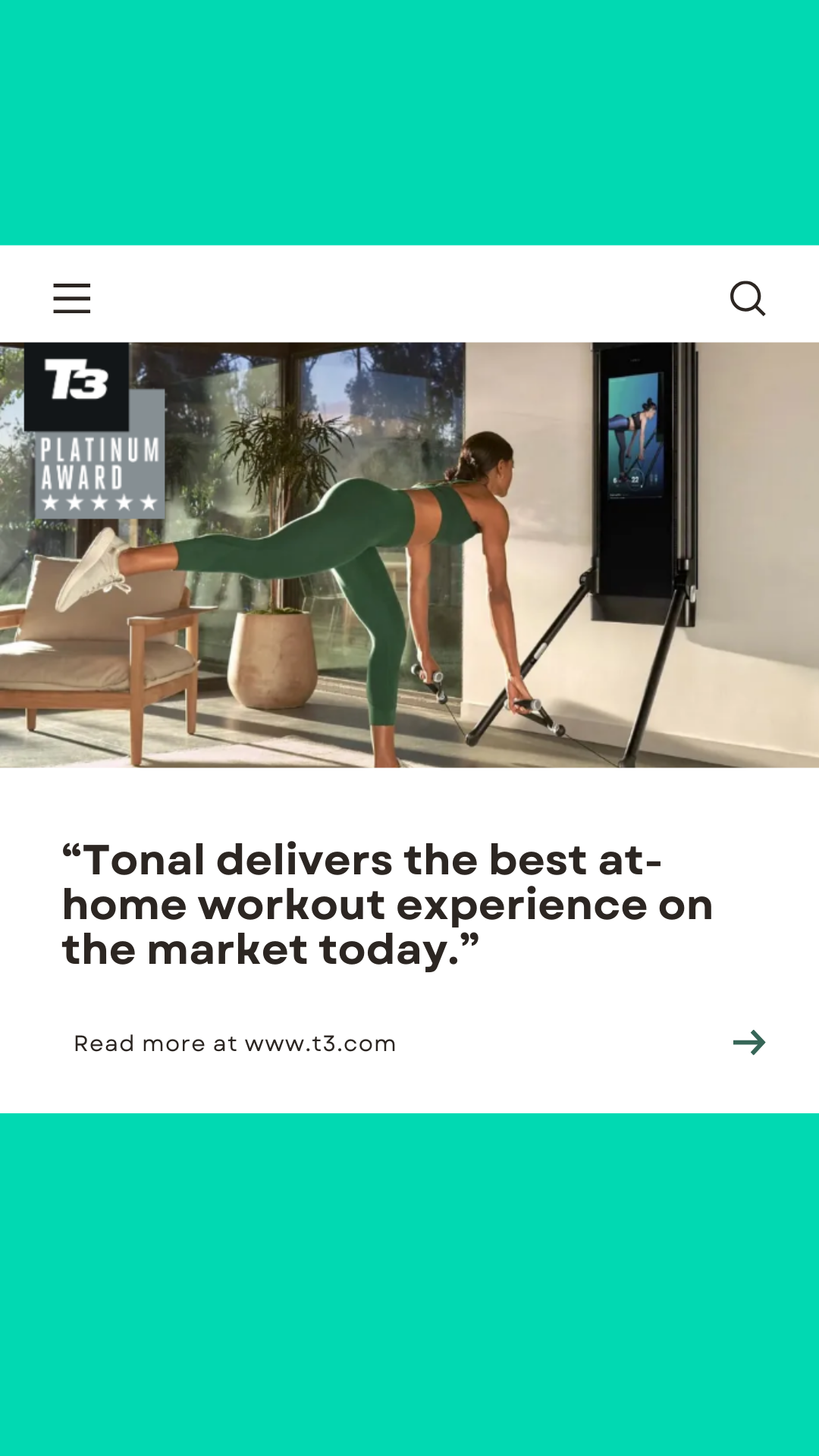 Tonal Facebook ad
