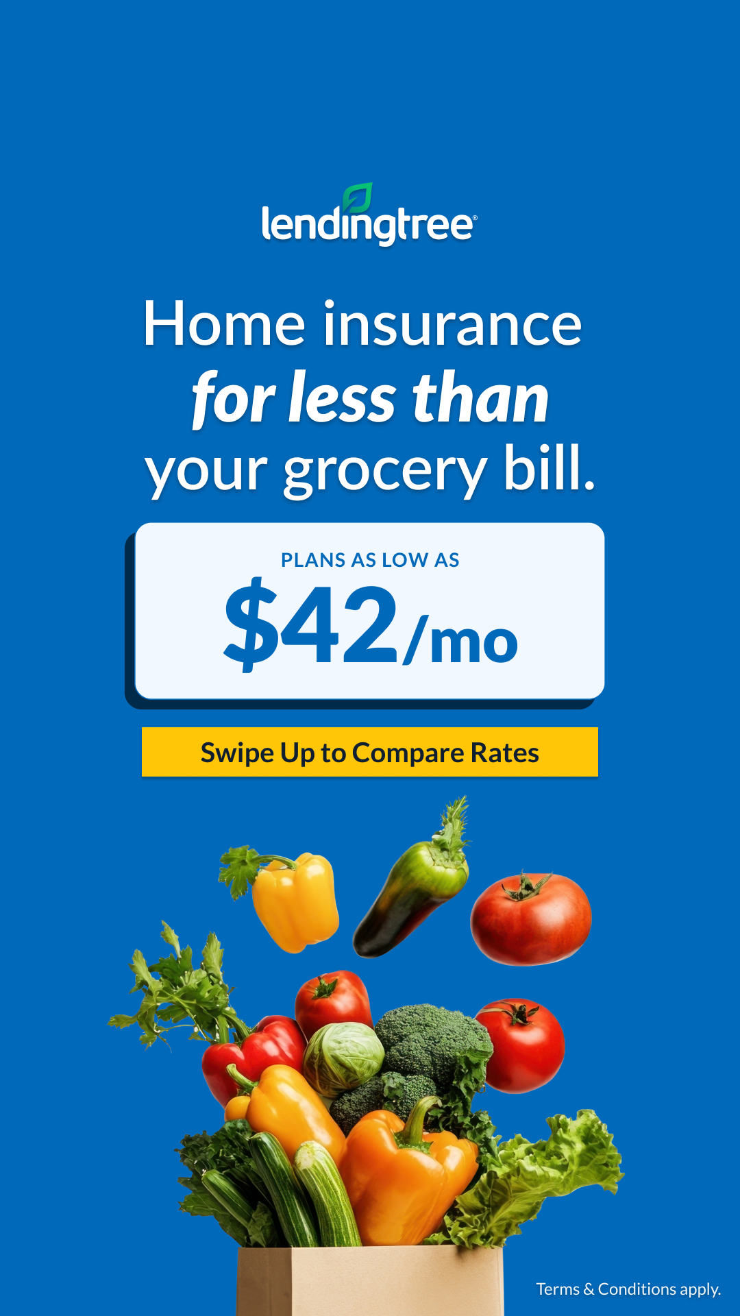 LendingTree Facebook ad