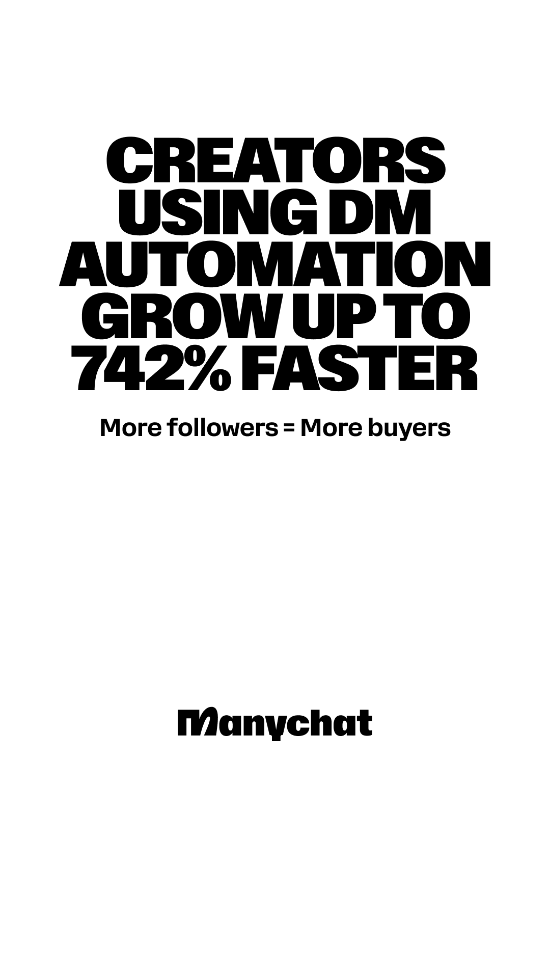 Manychat Facebook ad