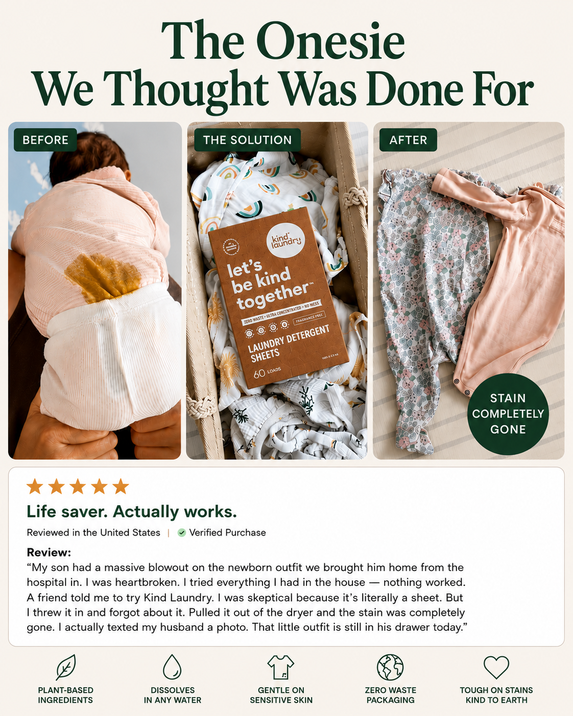 Kind Laundry Facebook ad