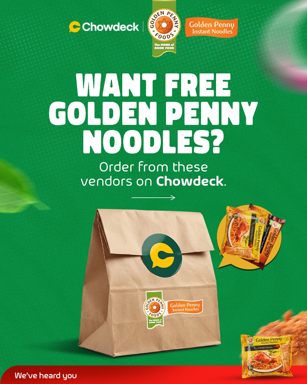 Golden Penny Noodles Facebook ad: The list is out!