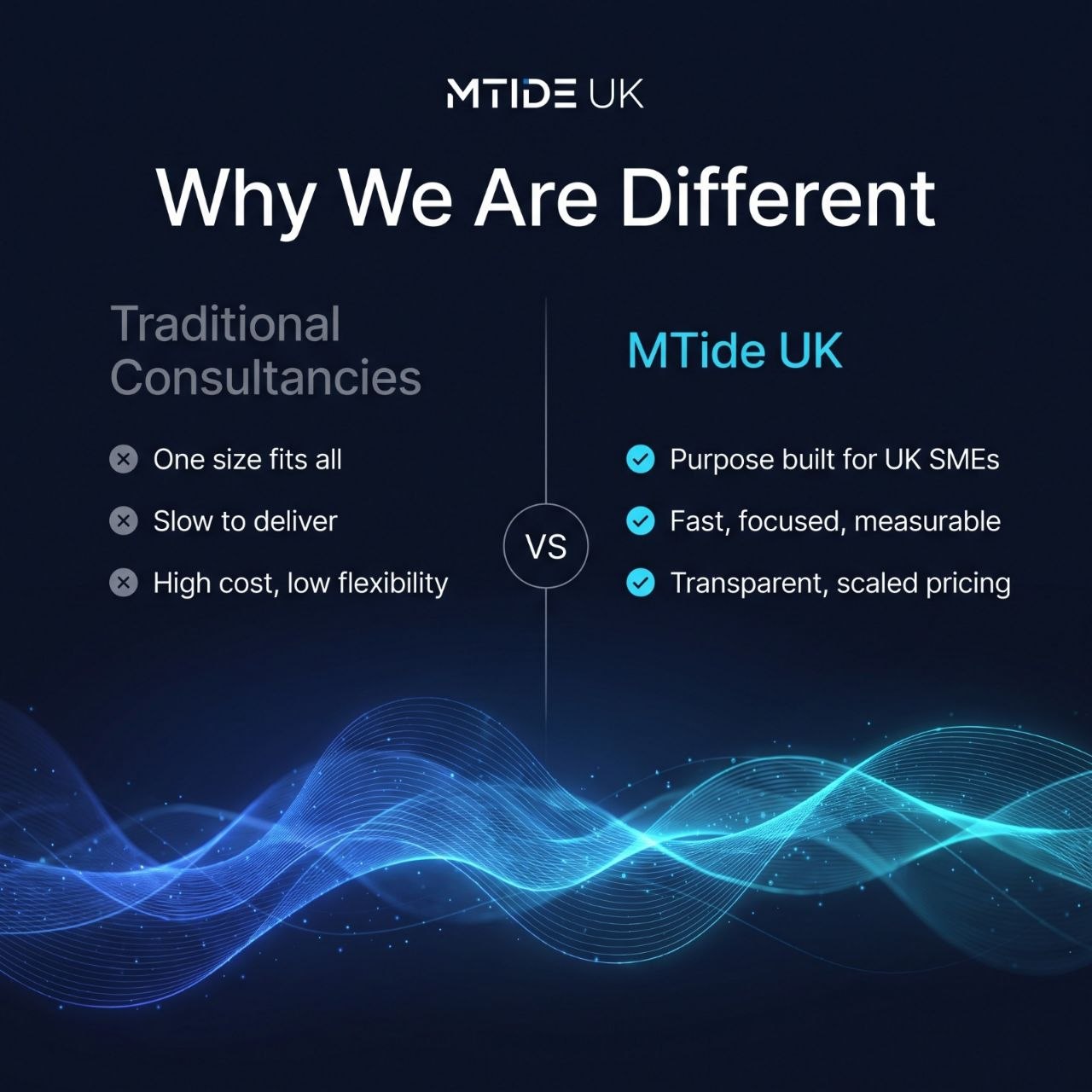 MTide UK Ltd Facebook ad