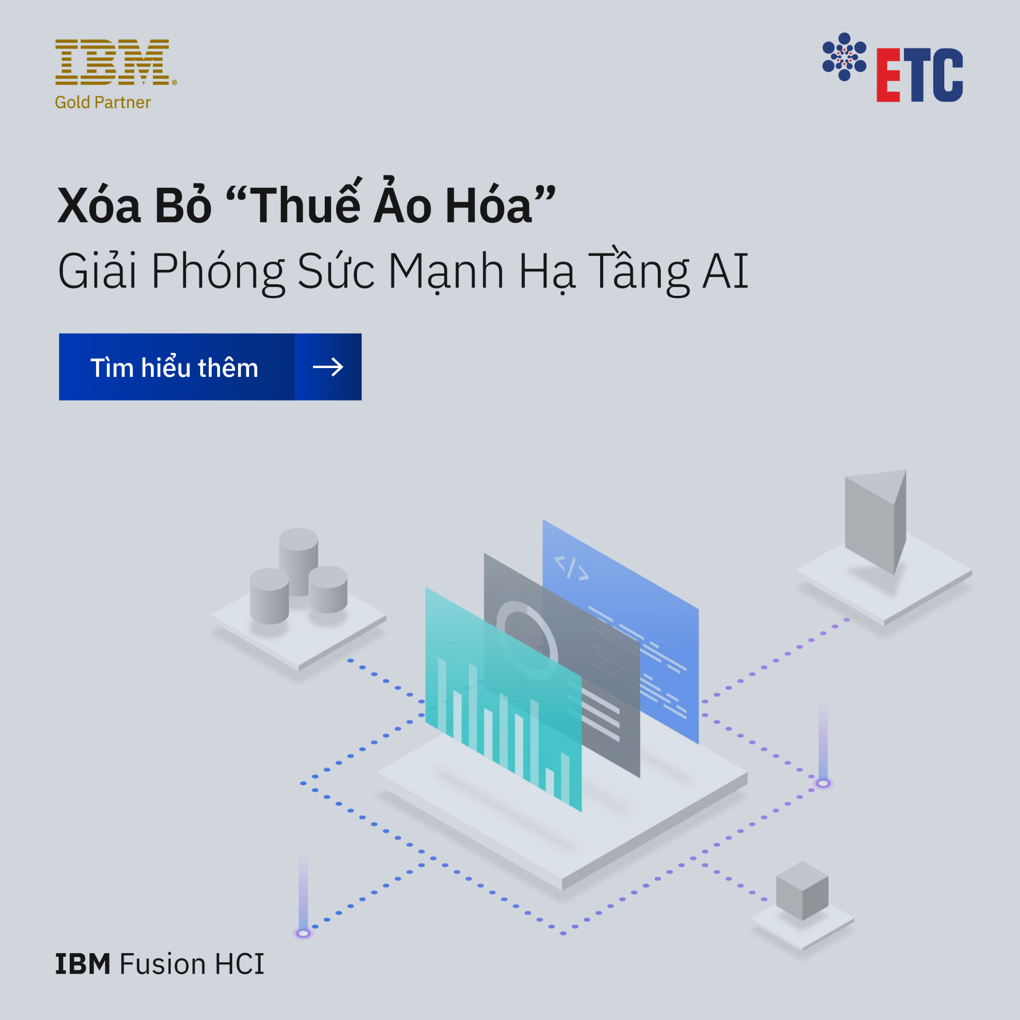 ETC Technology Solutions Facebook ad: IBM Fusion